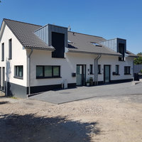 Bau von Doppelhaushälften durch das Architekturbüro Buhrdorf
