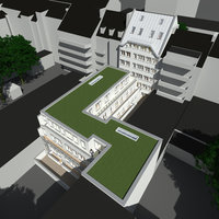 moderne 3-D-Modelle des Architekturbüros Buhrdorf